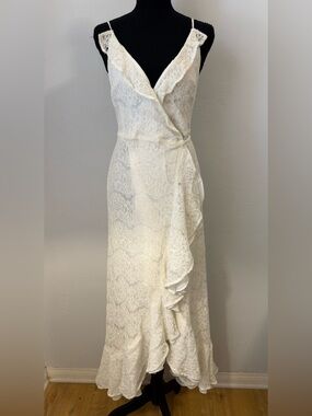 Yumi Kim Meadow Lace Wrap Maxi Dress